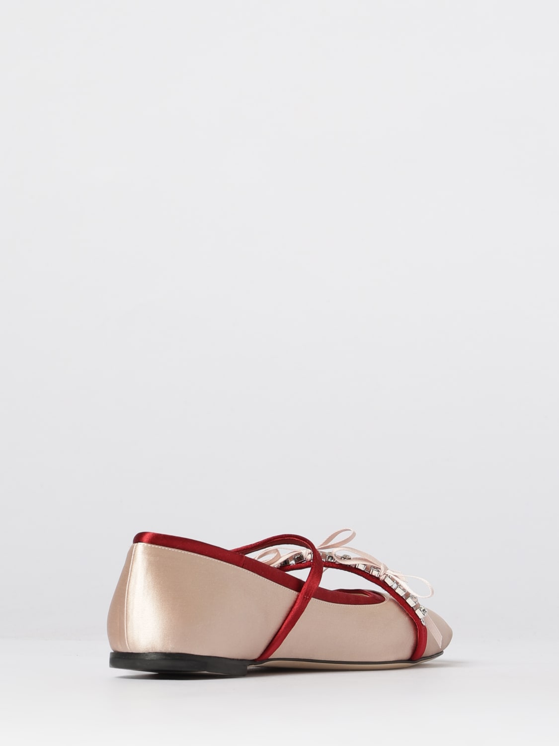 JIMMY CHOO BALLERINE: Chaussures femme Jimmy Choo, Rose - Img 3