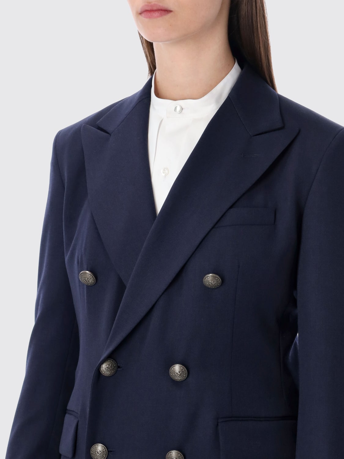 RALPH LAUREN GIACCA: Giacca donna Ralph Lauren, Blue Navy - Img 3