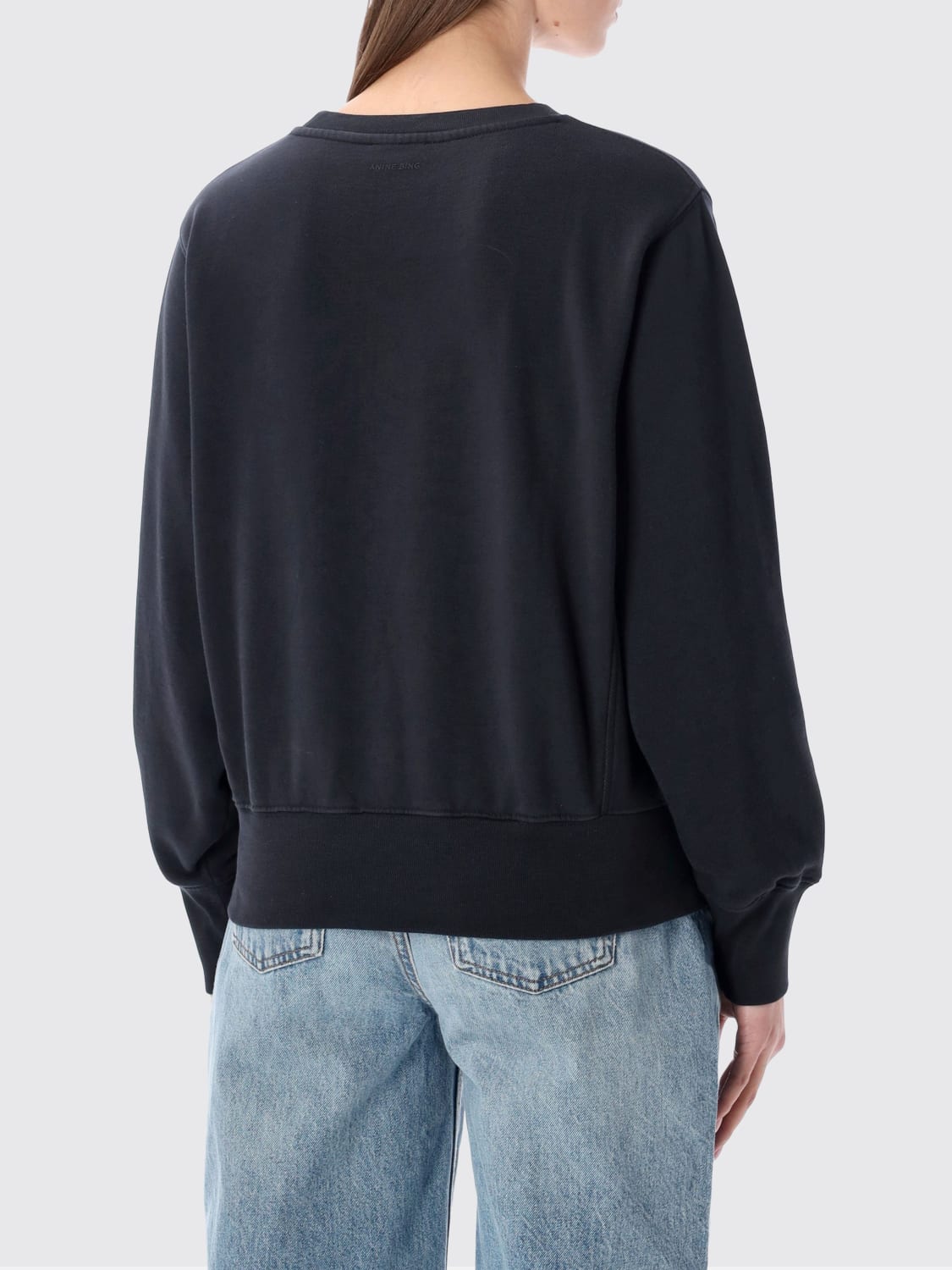 ANINE BING SWEATSHIRT: Sweatshirt woman Anine Bing, Black - Img 2