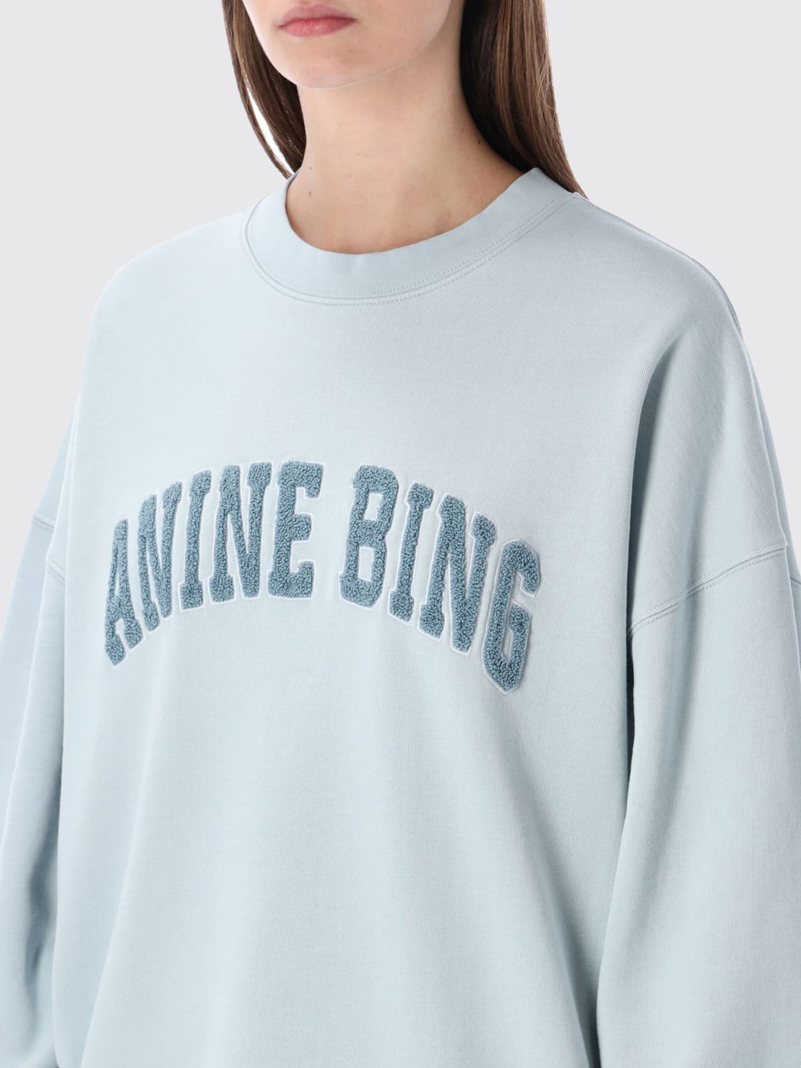 ANINE BING SWEATSHIRT: Sweatshirt woman Anine Bing, Sky - Img 3