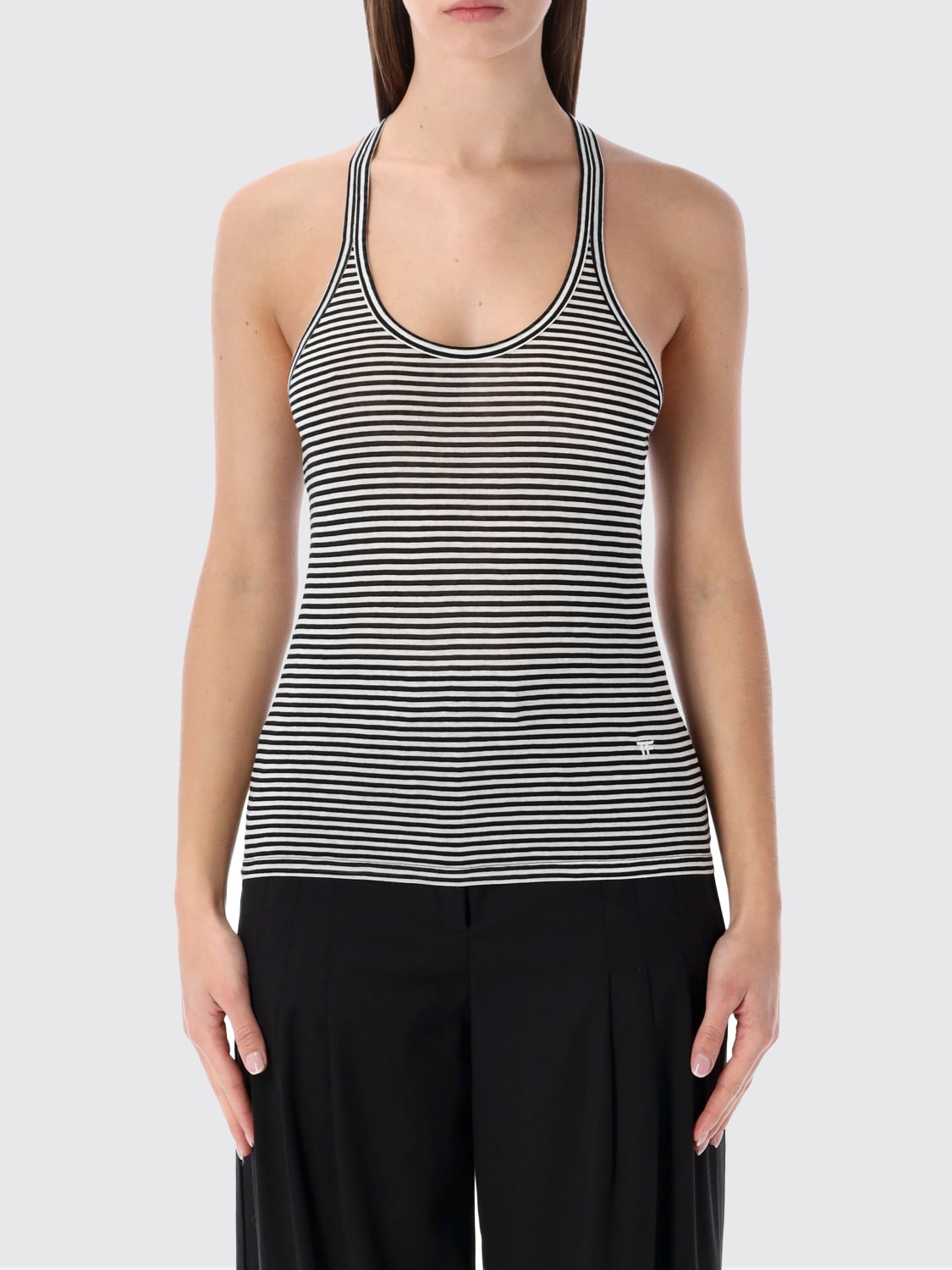 TOM FORD TOP: T-shirt woman Tom Ford, Black - Img 1