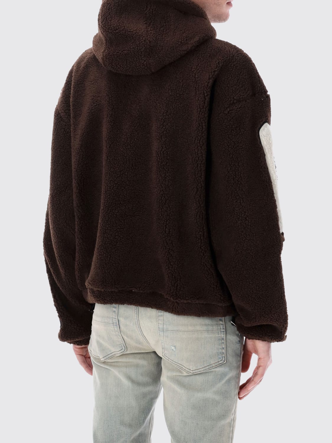 AMIRI FELPA: Felpa uomo Amiri, Marrone - Img 2