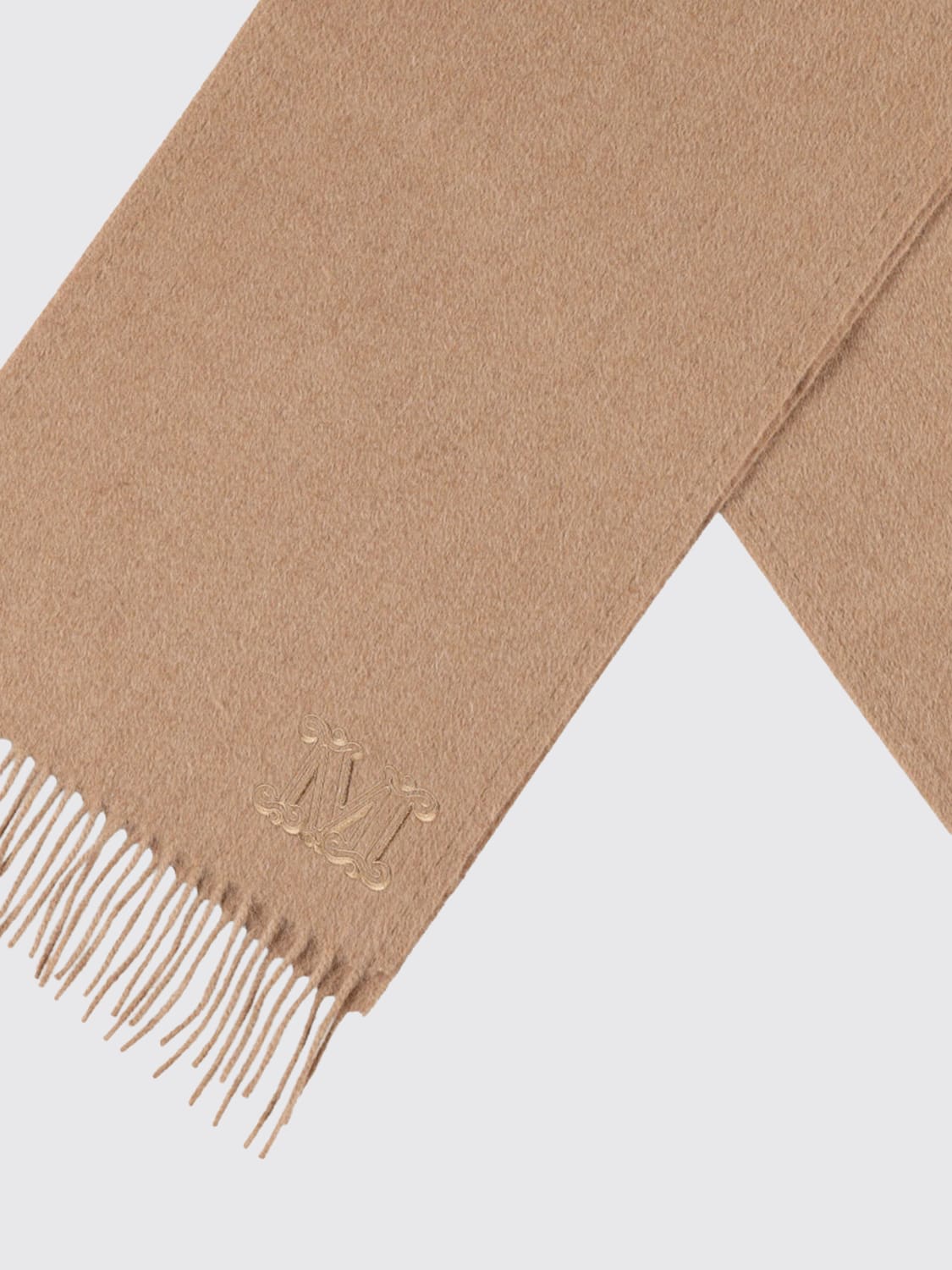 MAX MARA ÉCHARPE: Écharpe femme Max Mara, Marron - Img 2