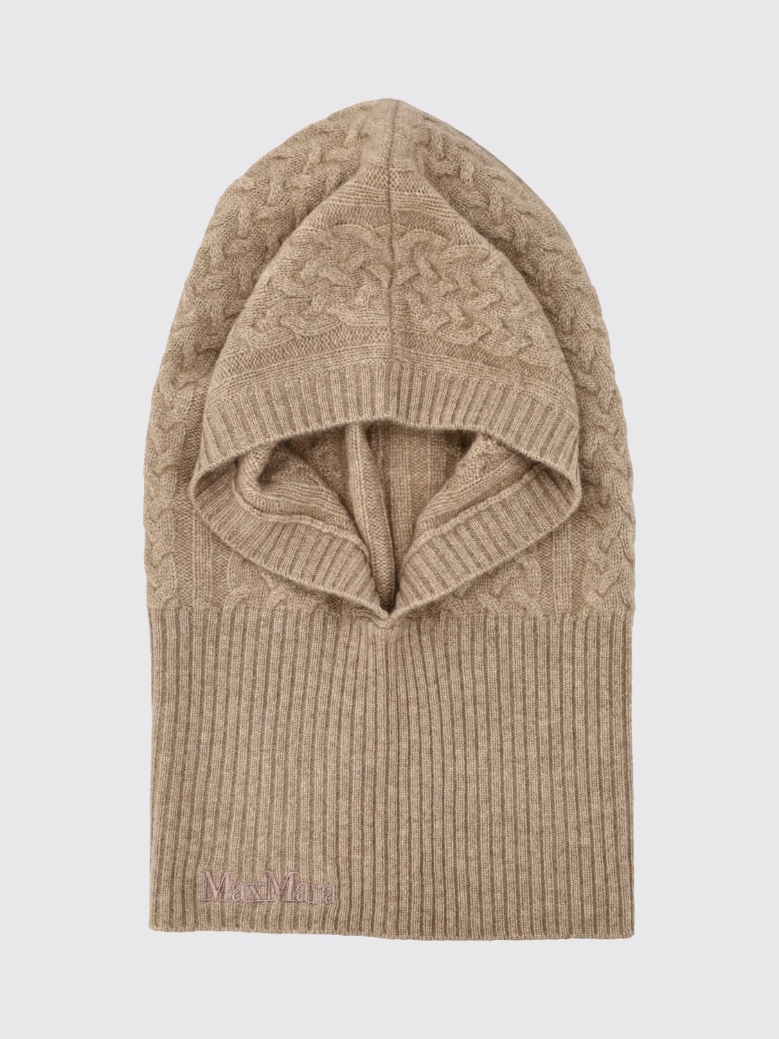 MAX MARA HAT: Hat woman Max Mara, Beige - Img 1