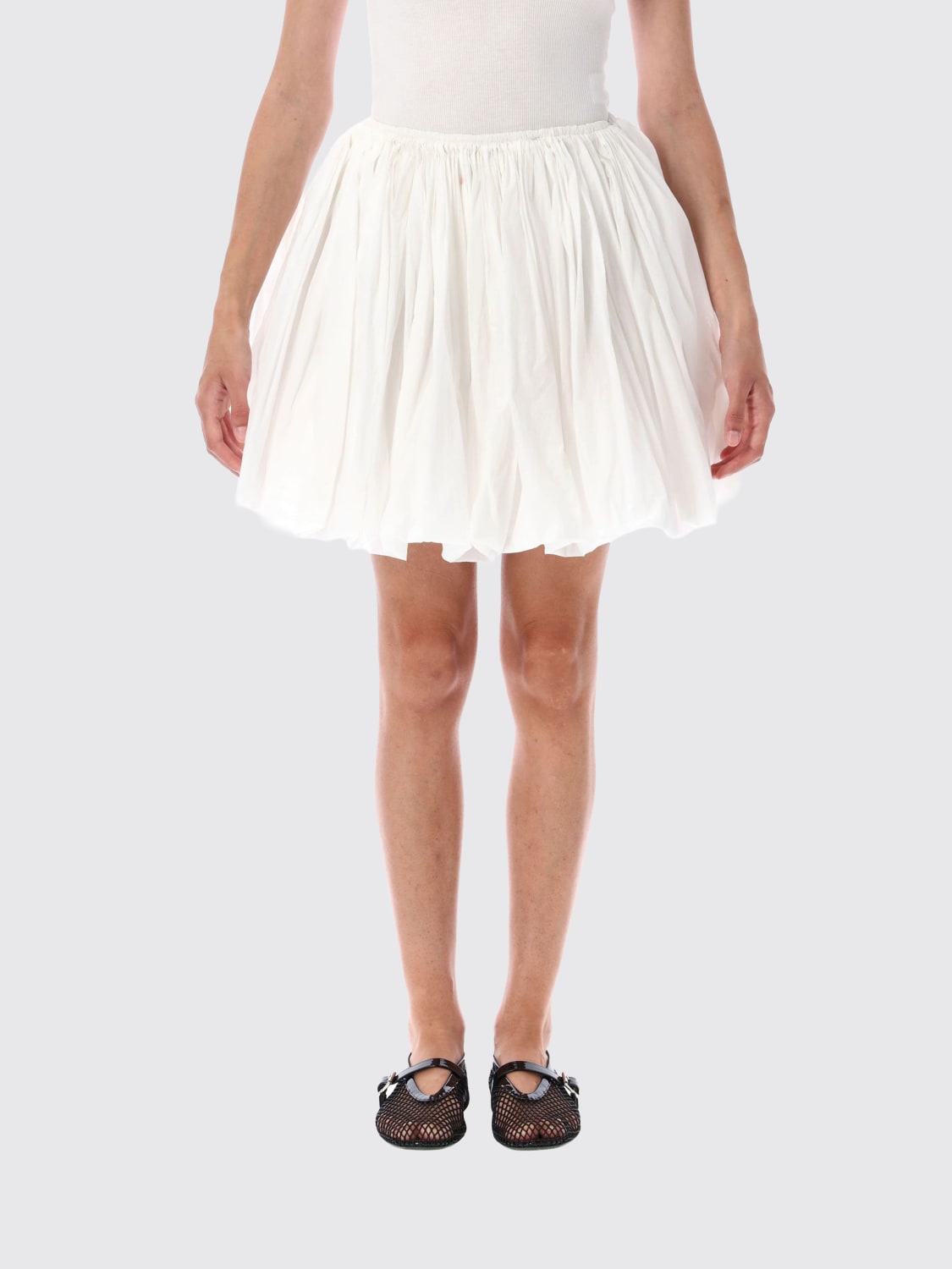 ALAÏA SKIRT: Skirt woman AlaÏa, White - Img 1