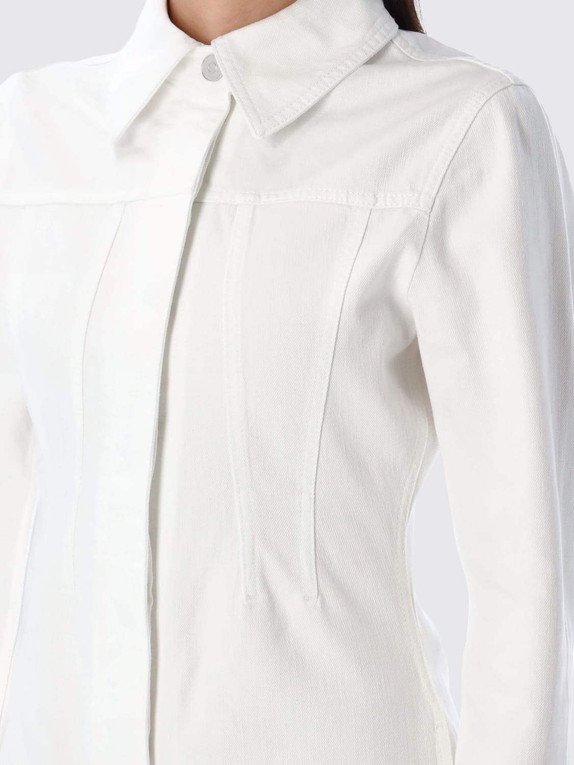 ALAÏA MONO: Mono mujer AlaÏa, Blanco - Img 3