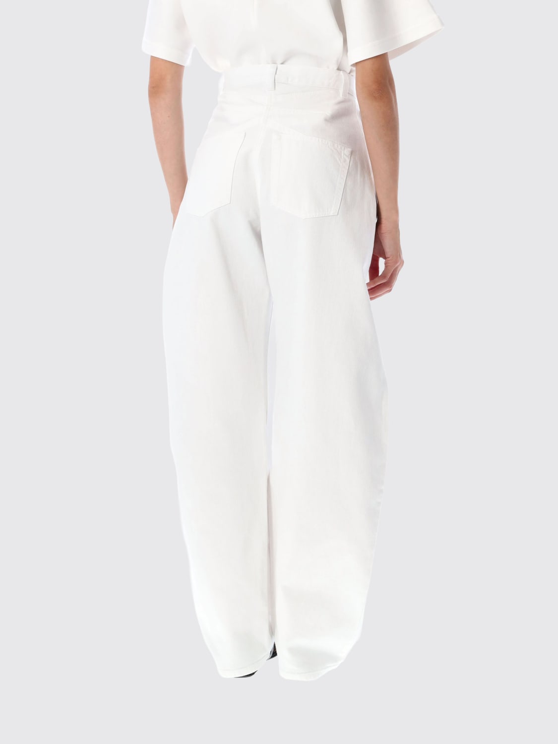 ALAÏA JEANS: Jeans woman AlaÏa, White - Img 2