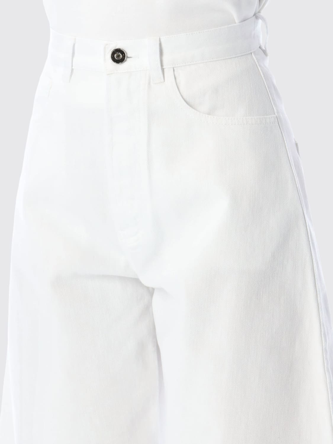 ALAÏA JEANS: Jeans woman AlaÏa, White - Img 3