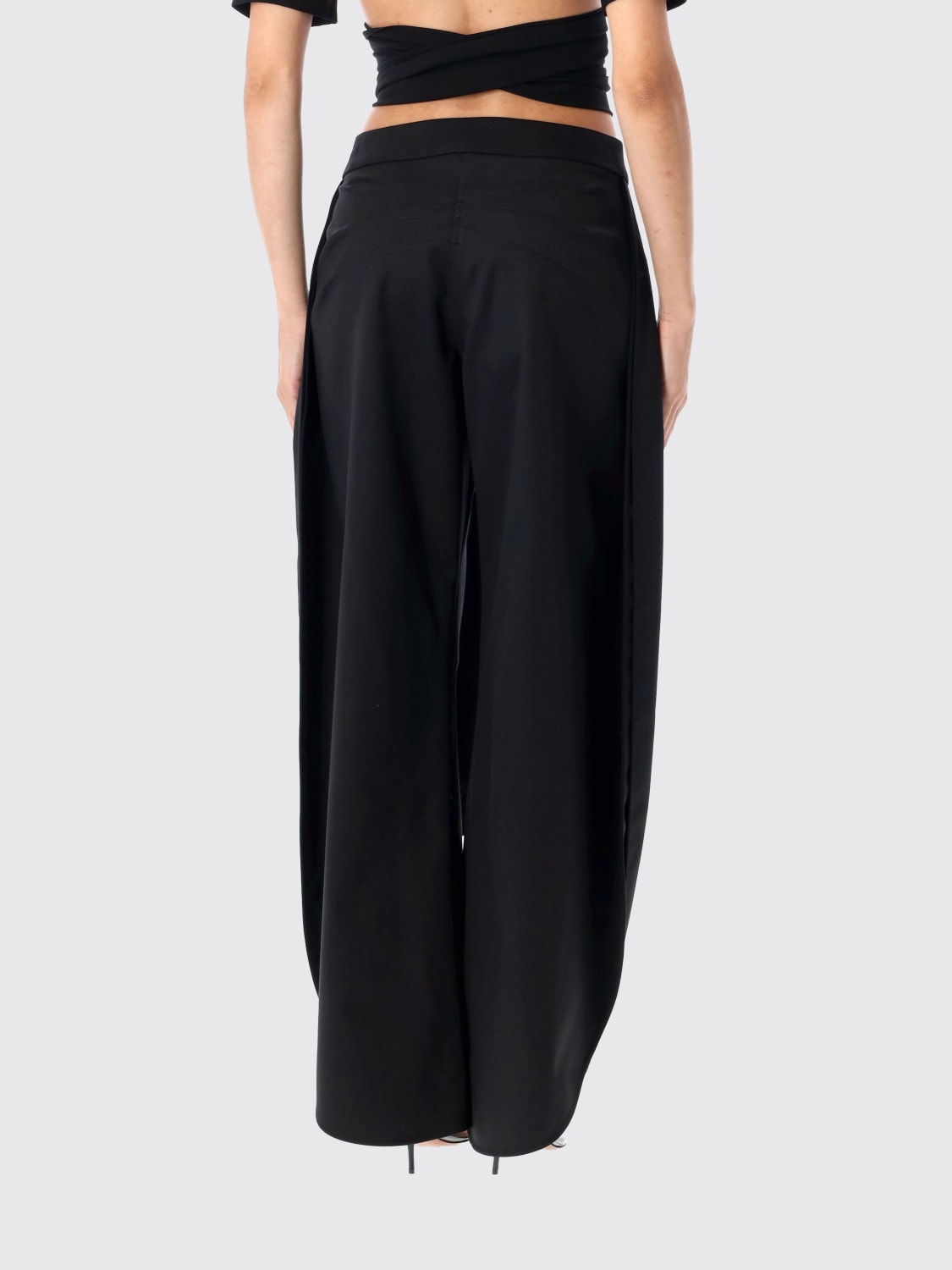 ALAÏA PANTS: Pants woman AlaÏa, Black - Img 2