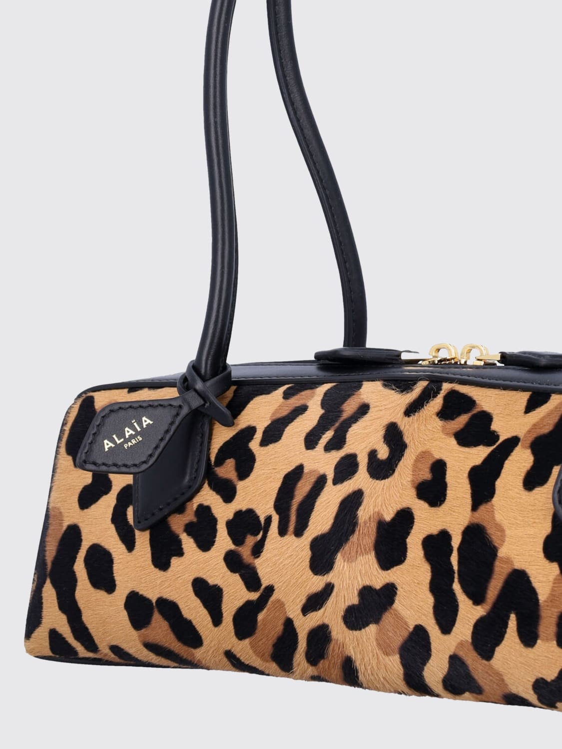 ALAÏA SHOULDER BAG: Handbag woman AlaÏa, Brown - Img 3