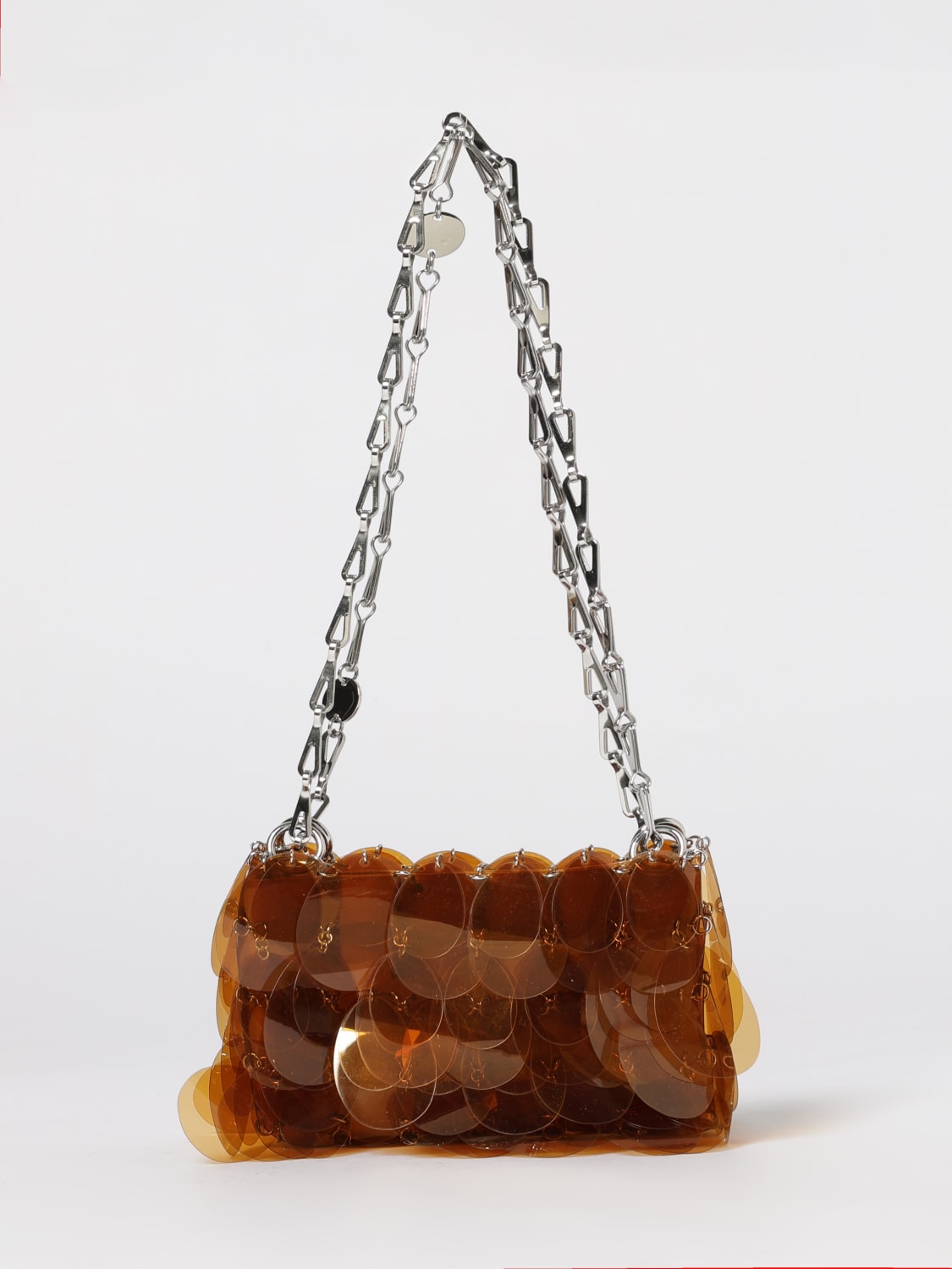 RABANNE HANDBAG: Handbag woman Rabanne, Gold - Img 1