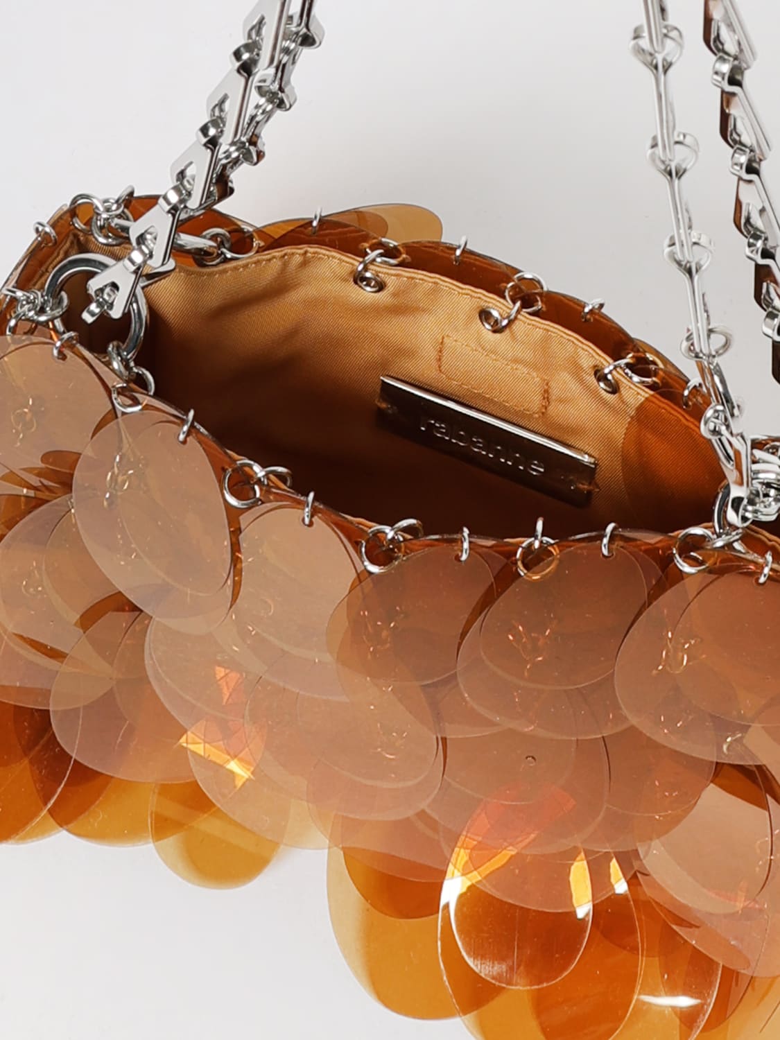 RABANNE HANDBAG: Handbag woman Rabanne, Gold - Img 5