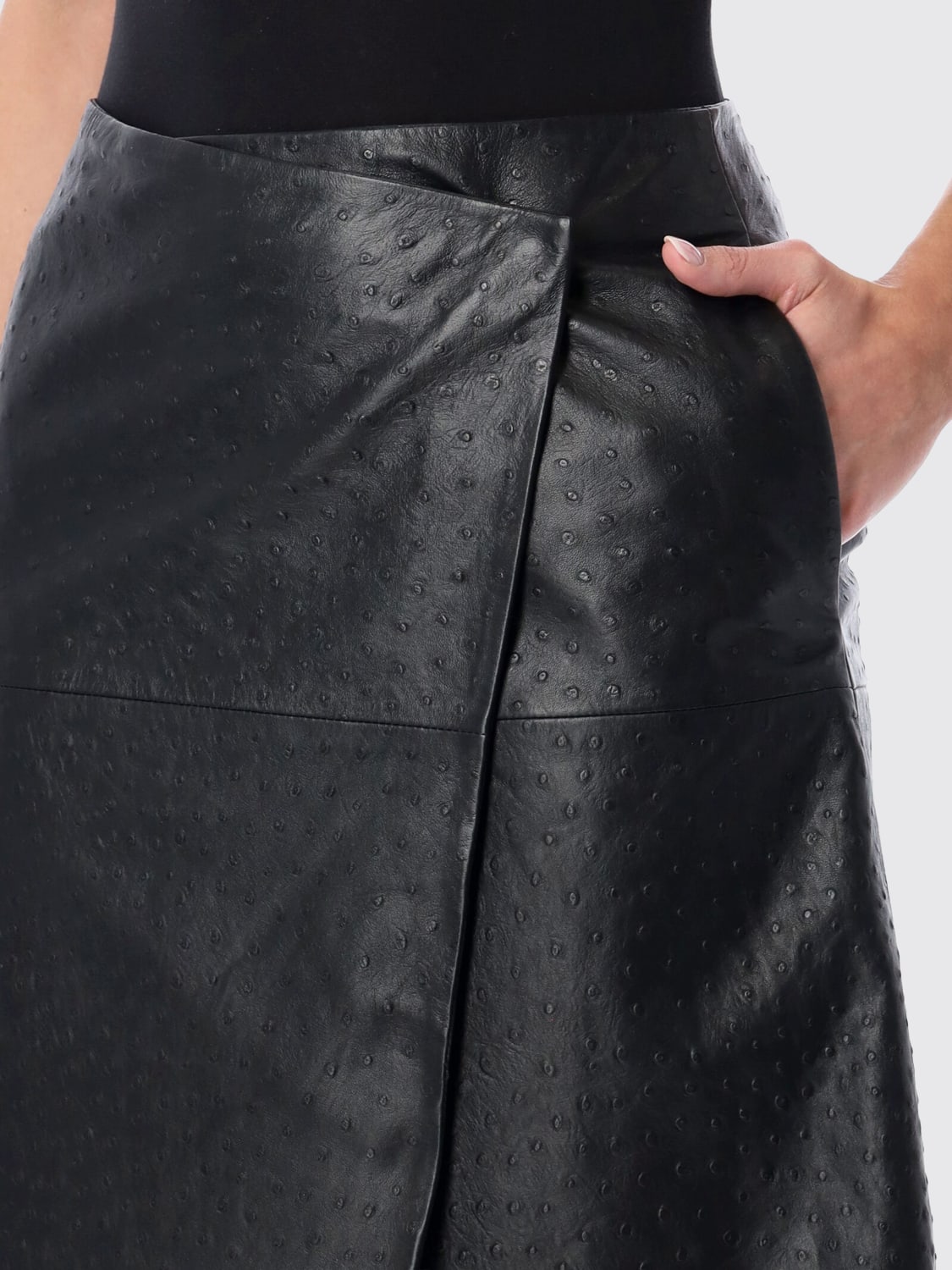 LOU LOU STUDIO SKIRT: Skirt woman Lou Lou Studio, Black - Img 3