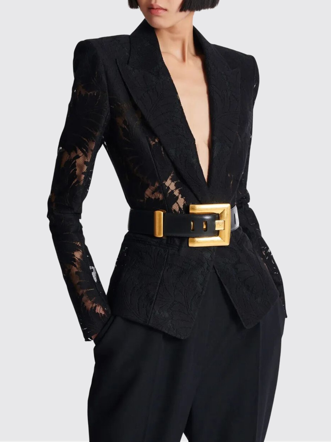 BALMAIN BELT: Belt woman Balmain, Black - Img 2