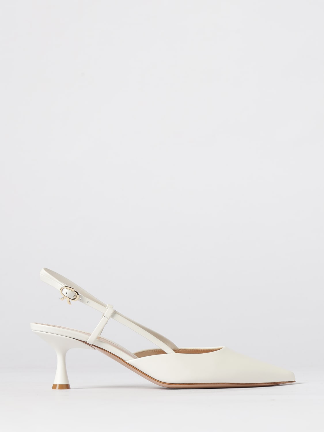 GIANVITO ROSSI ZAPATOS DE TACÓN: Zapatos de tacón mujer Gianvito Rossi, Blanco - Img 1