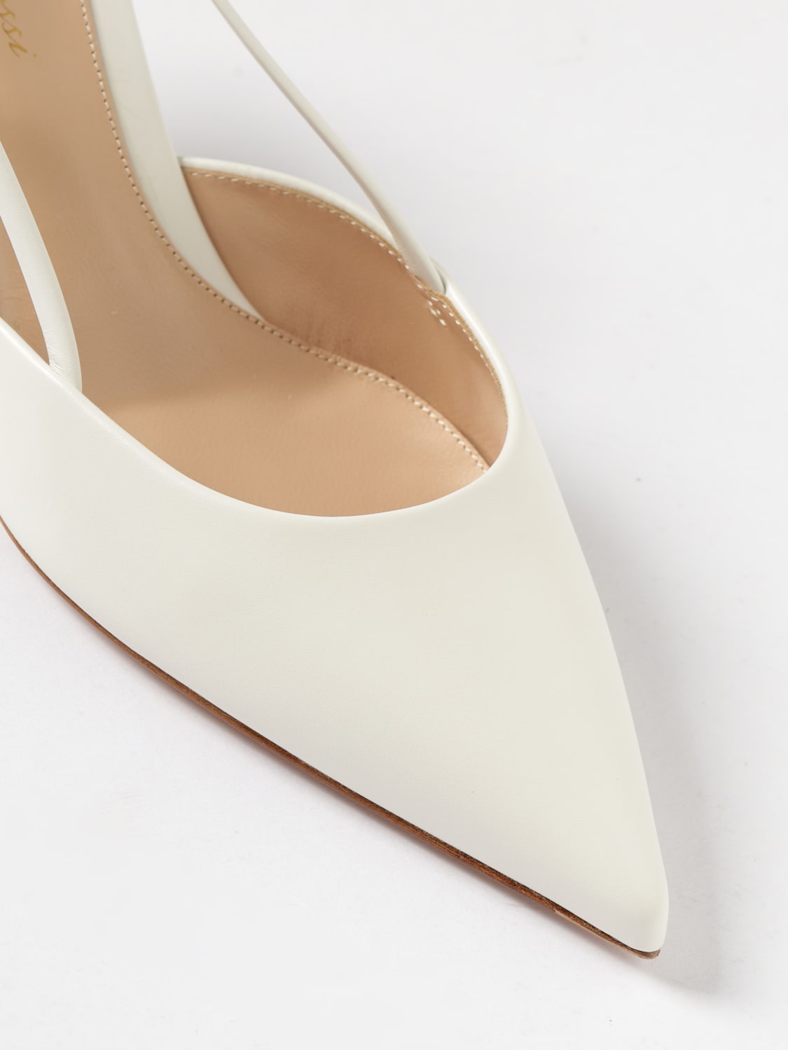 GIANVITO ROSSI ZAPATOS DE TACÓN: Zapatos de tacón mujer Gianvito Rossi, Blanco - Img 4