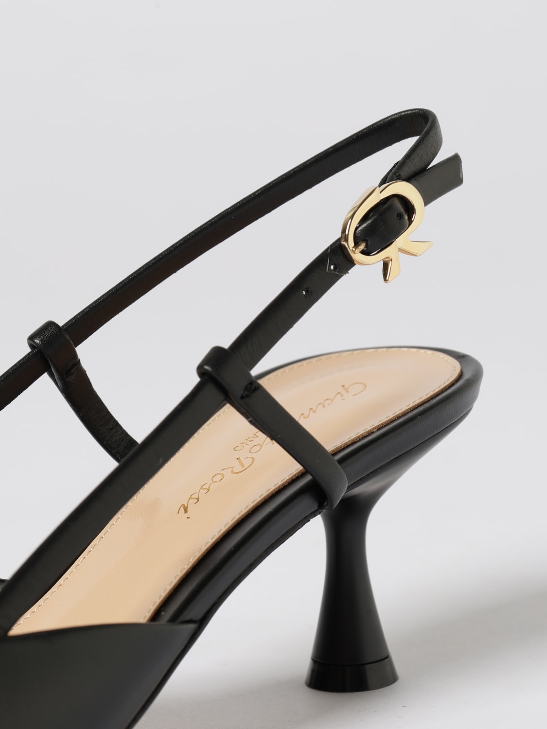 GIANVITO ROSSI SCARPE CON TACCO: Scarpe con tacco donna Gianvito Rossi, Nero - Img 4