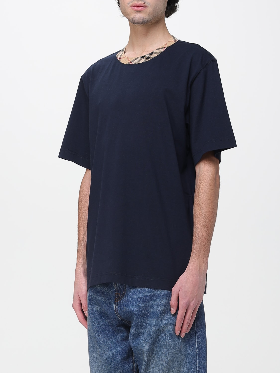 BURBERRY POLO: Polo homme Burberry, Bleu - Img 4