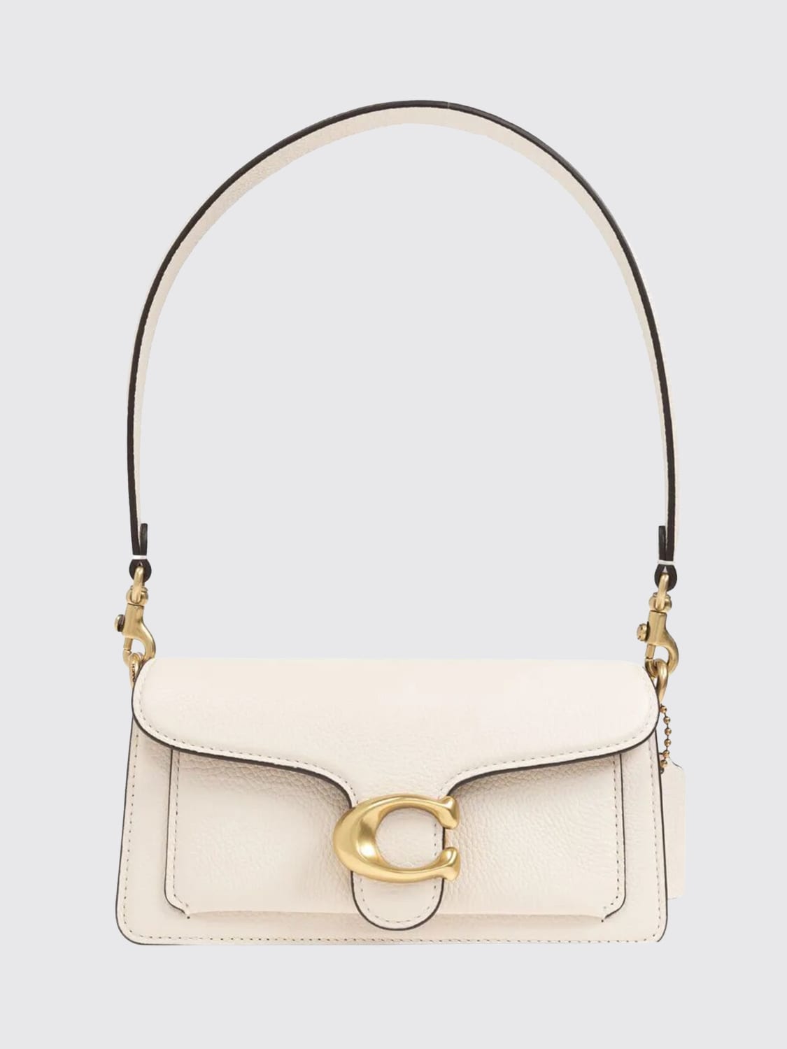 COACH SCHULTERTASCHE: Schultertasche damen Coach, Weiß - Img 1