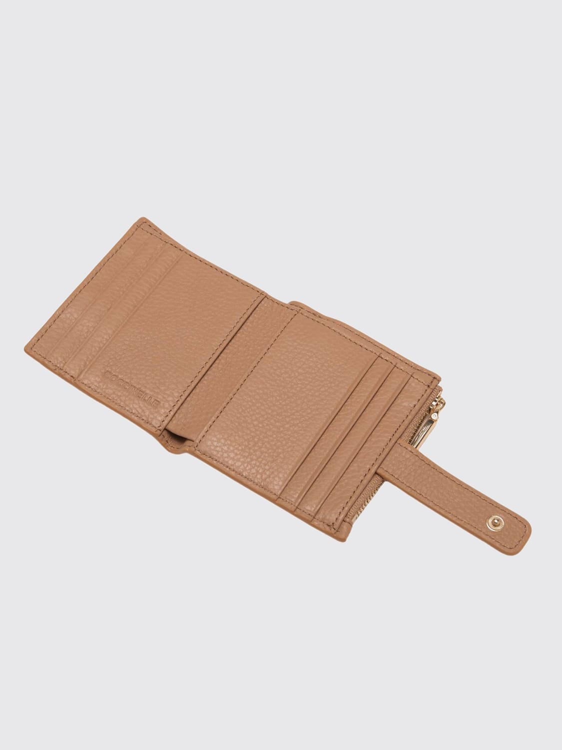 COCCINELLE WALLET: Wallet woman Coccinelle, Natural - Img 2