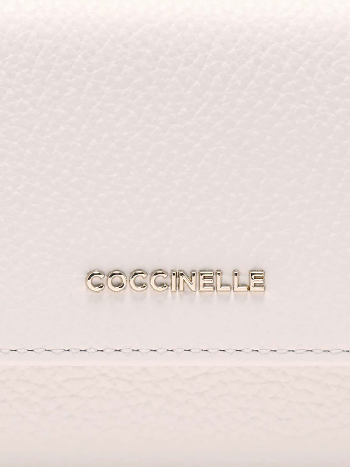 COCCINELLE CARTERA: Cartera mujer Coccinelle, Blanco - Img 3