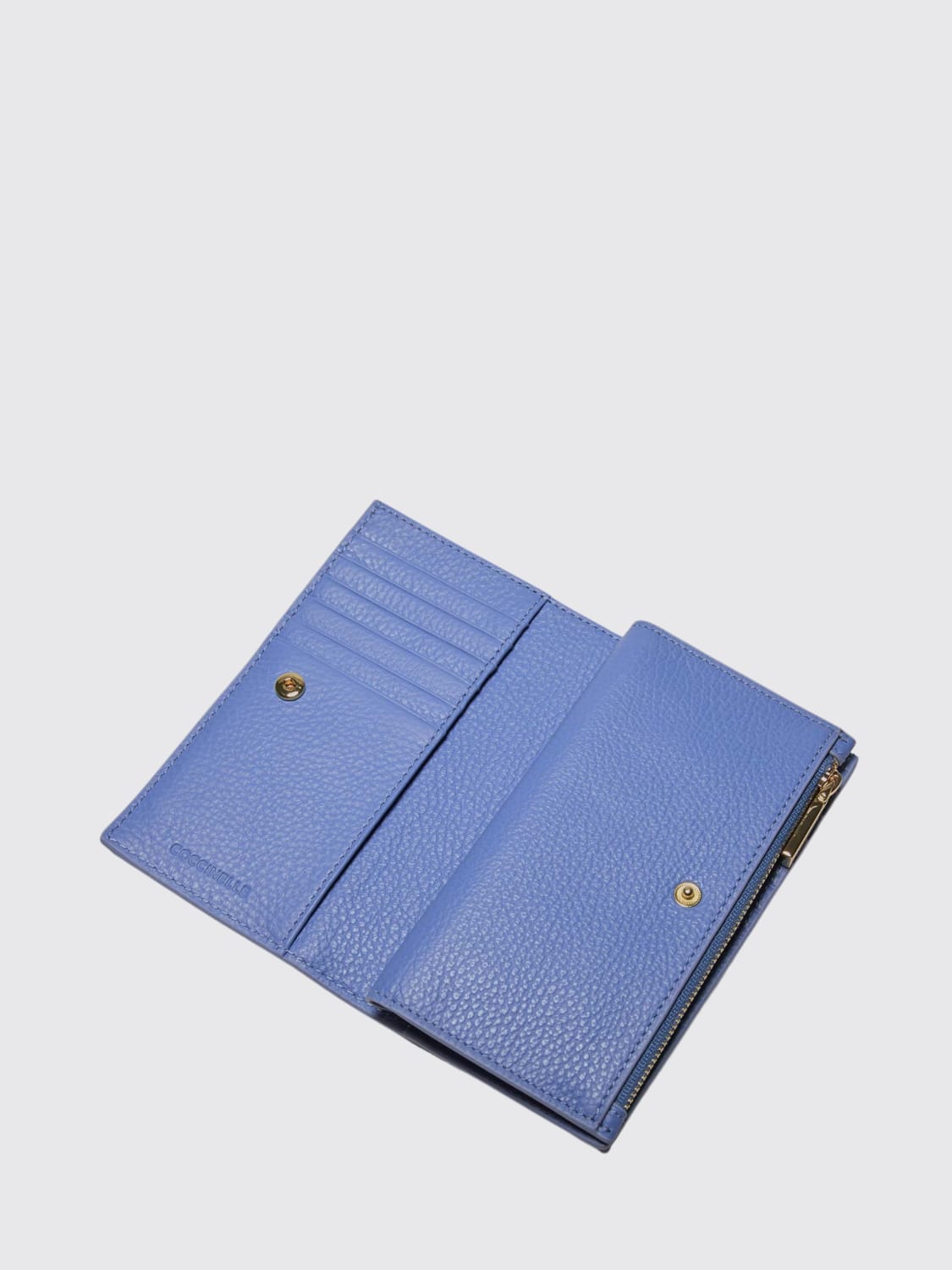 COCCINELLE GELDBÖRSE: Geldbörse damen Coccinelle, Hellblau - Img 2