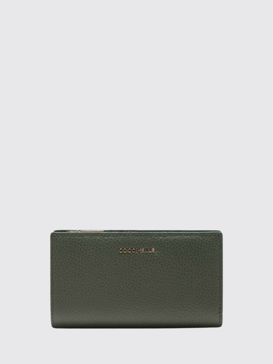 COCCINELLE WALLET: Wallet woman Coccinelle, Forest Green - Img 1
