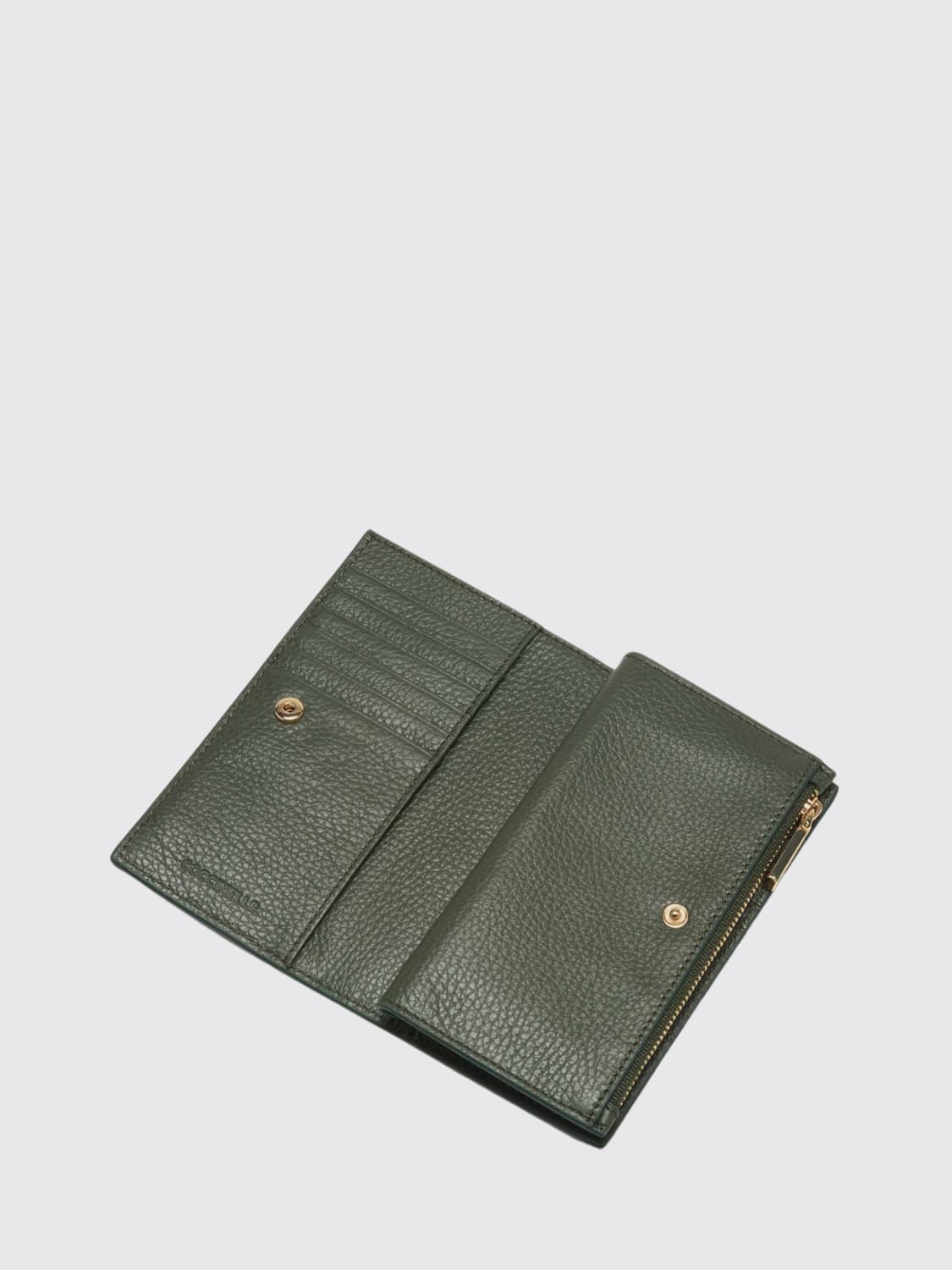 COCCINELLE WALLET: Wallet woman Coccinelle, Forest Green - Img 2
