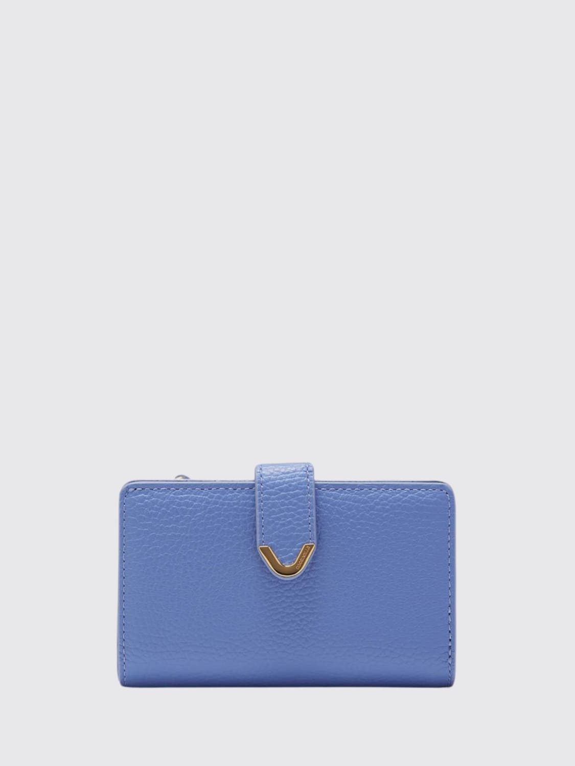 COCCINELLE WALLET: Wallet woman Coccinelle, Gnawed Blue - Img 1