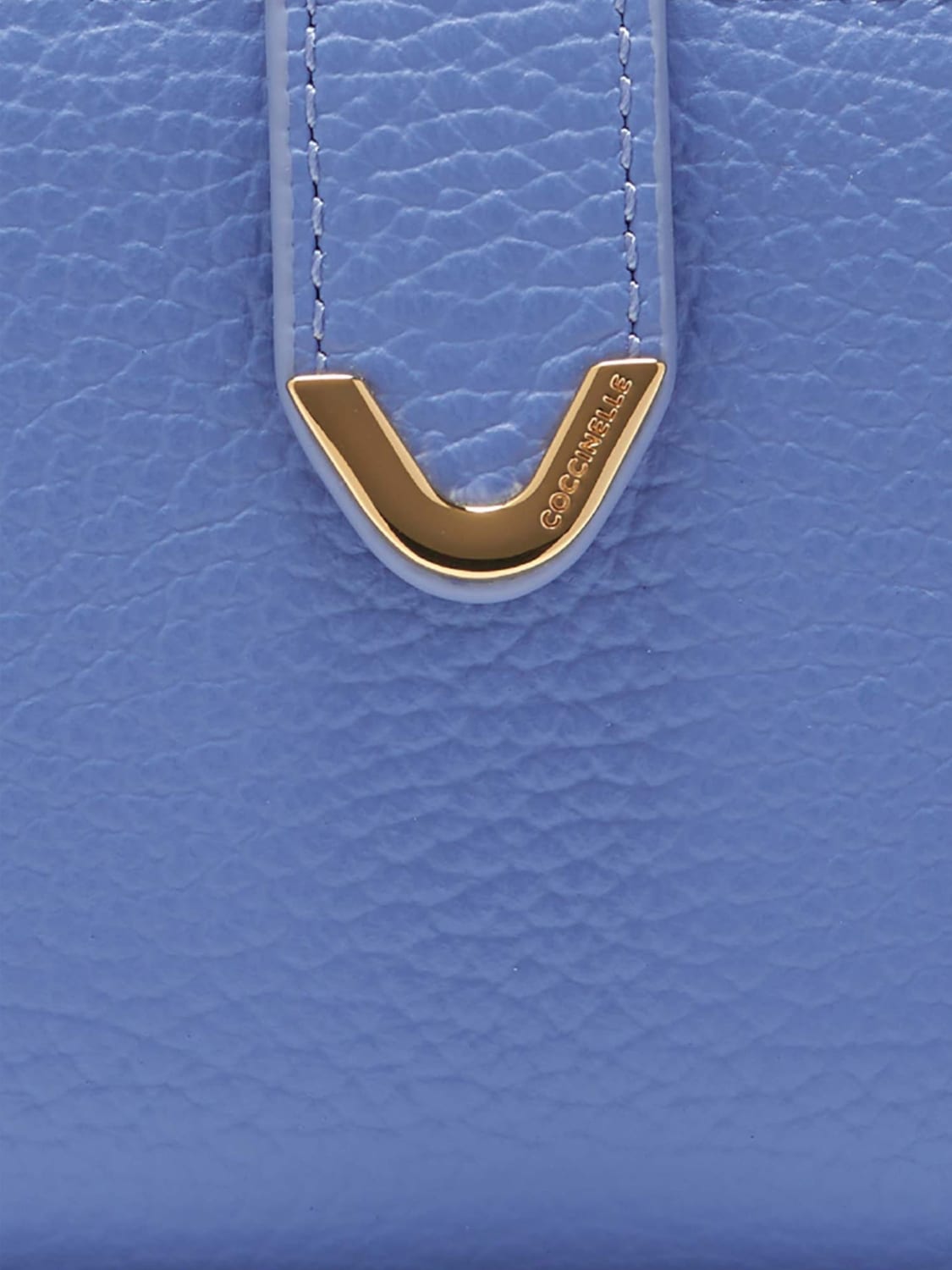 COCCINELLE WALLET: Wallet woman Coccinelle, Gnawed Blue - Img 3