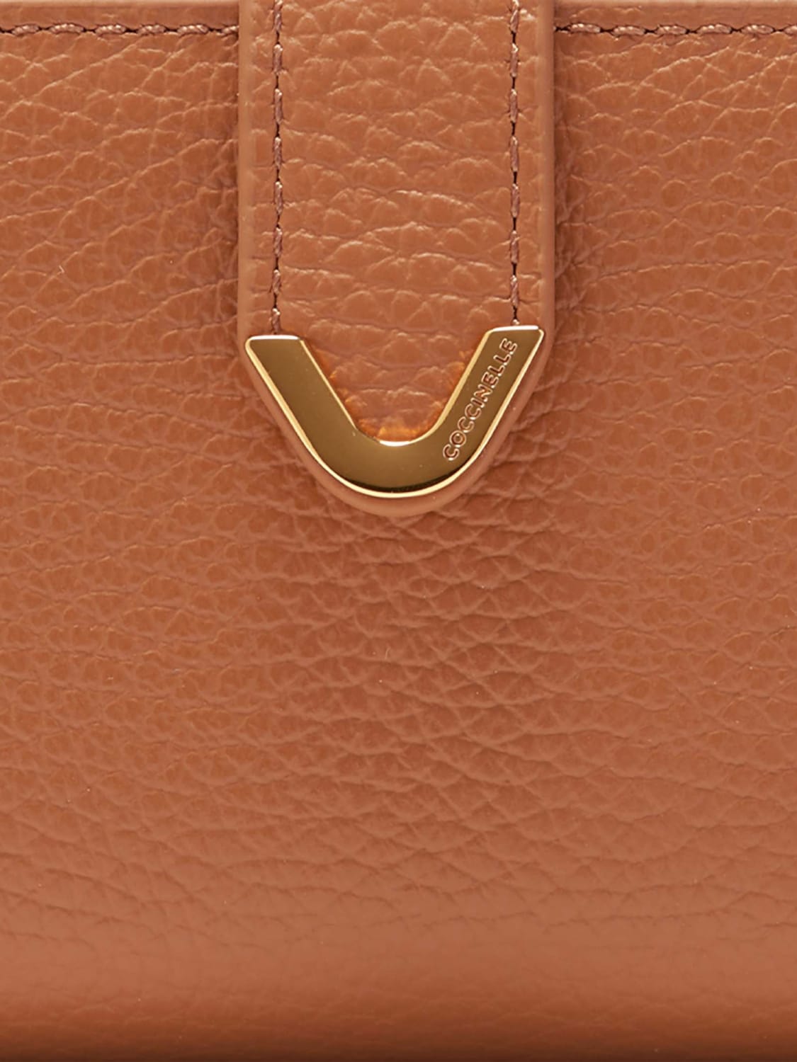 COCCINELLE WALLET: Wallet woman Coccinelle, Brown - Img 3