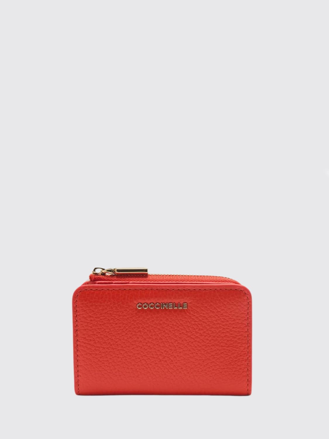COCCINELLE WALLET: Wallet woman Coccinelle, Red - Img 1