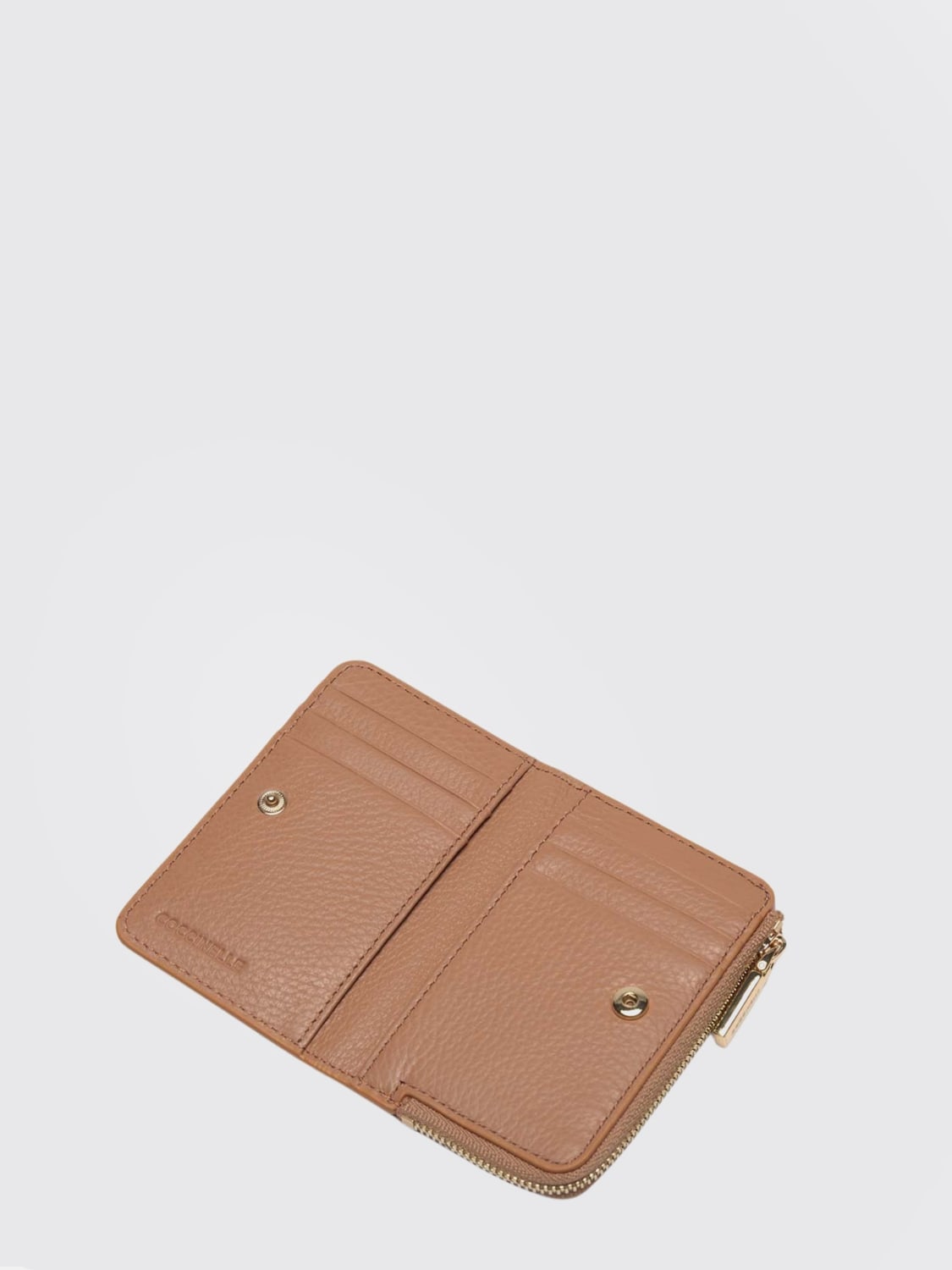 COCCINELLE WALLET: Wallet woman Coccinelle, Beige - Img 2