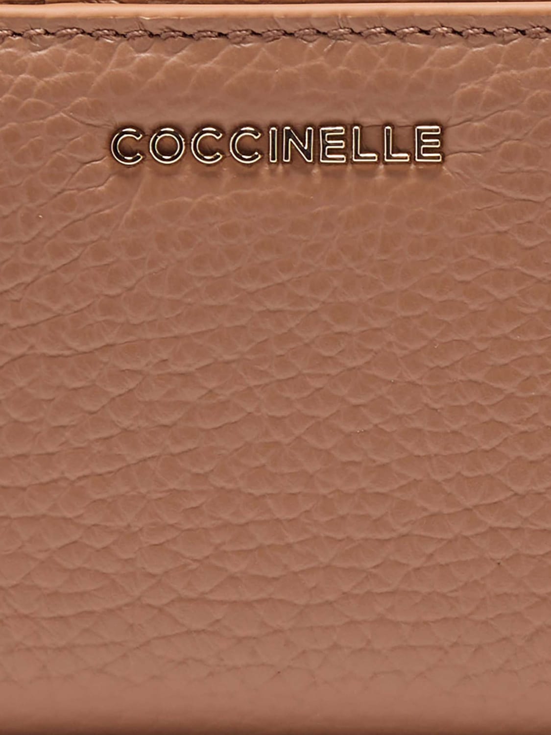 COCCINELLE WALLET: Wallet woman Coccinelle, Beige - Img 3