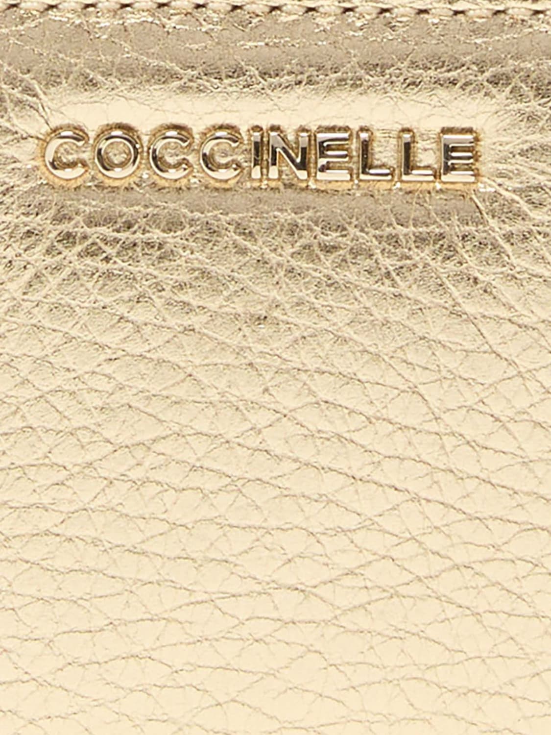 COCCINELLE WALLET: Wallet woman Coccinelle, Gold - Img 3