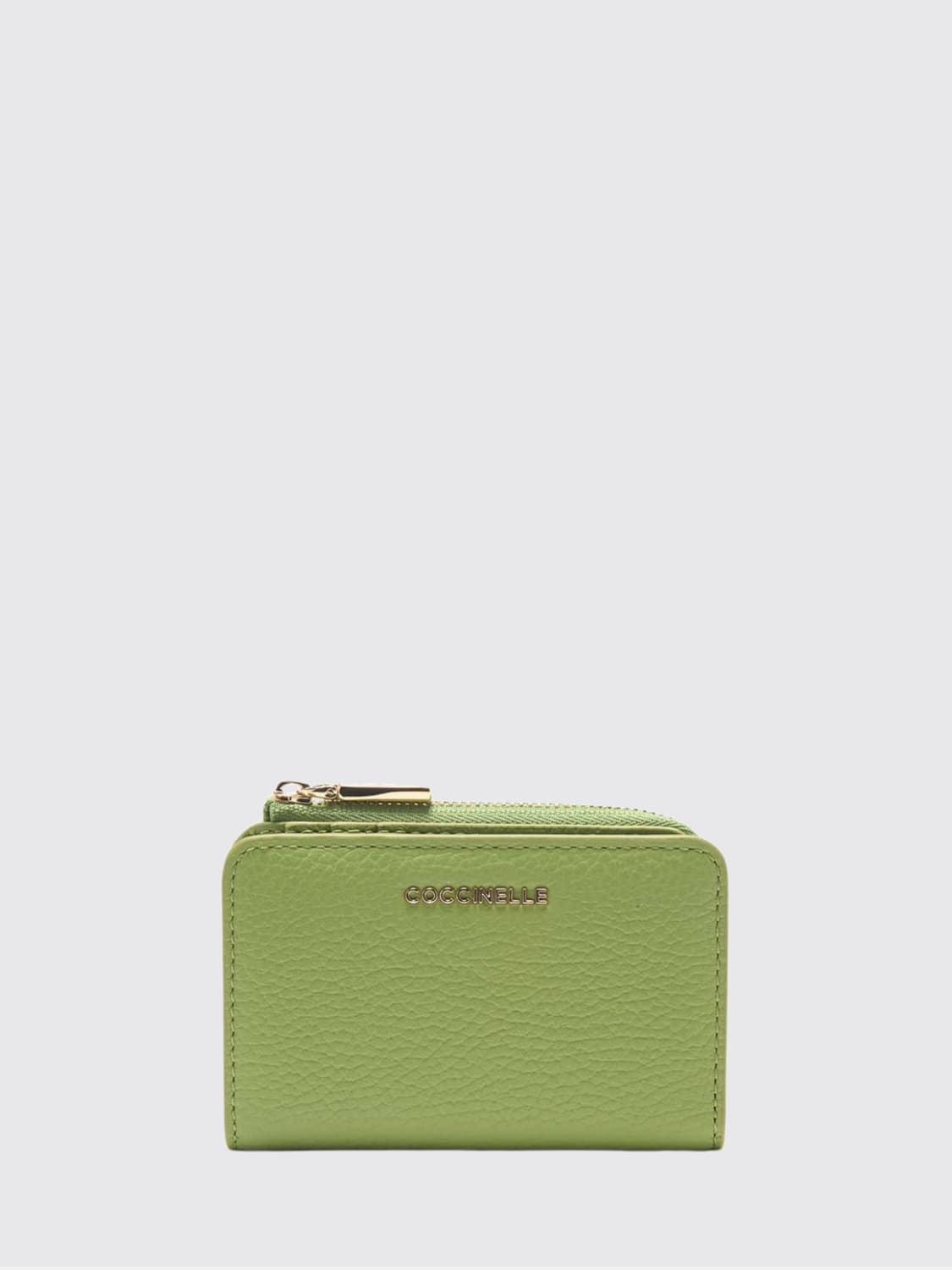 COCCINELLE CARTERA: Cartera mujer Coccinelle, Verde Bosque - Img 1