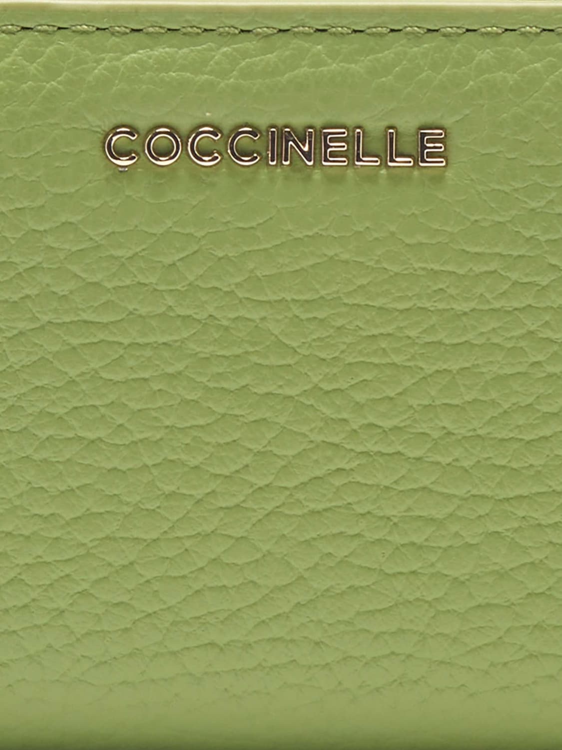 COCCINELLE CARTERA: Cartera mujer Coccinelle, Verde Bosque - Img 3