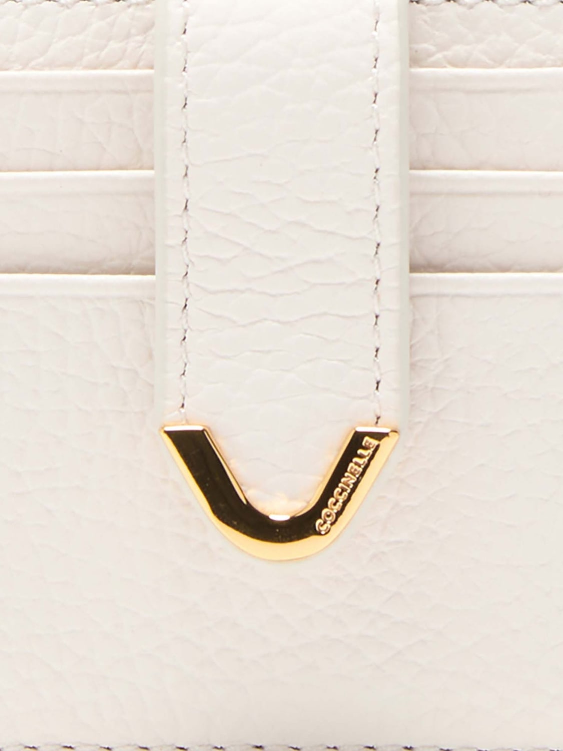 COCCINELLE WALLET: Wallet woman Coccinelle, White - Img 4