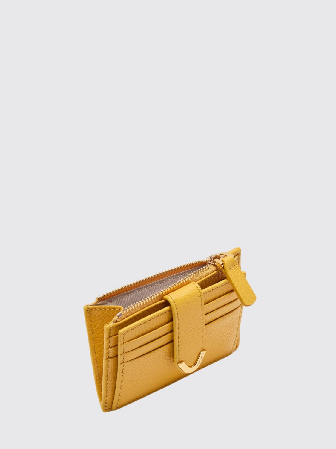 COCCINELLE WALLET: Wallet woman Coccinelle, Yellow - Img 2