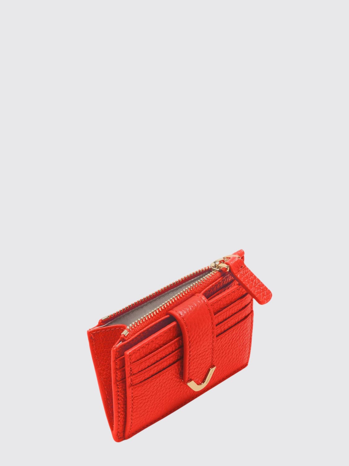 COCCINELLE WALLET: Wallet woman Coccinelle, Coral - Img 2