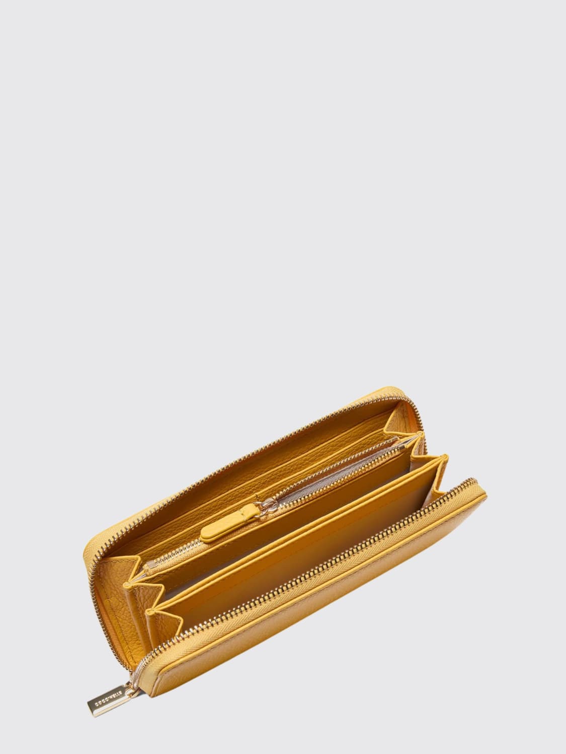 COCCINELLE WALLET: Wallet woman Coccinelle, Yellow - Img 2