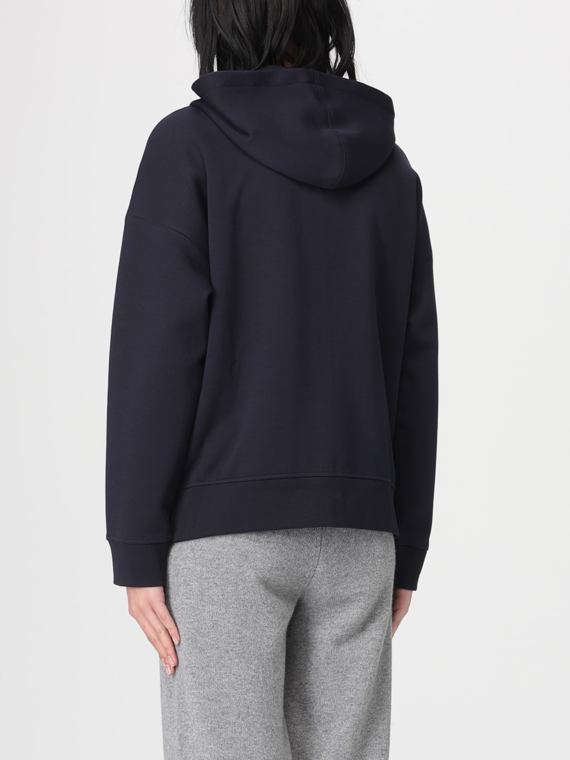 'S MAX MARA SWEAT-SHIRT: Pull femme 's Max Mara, Bleu - Img 2