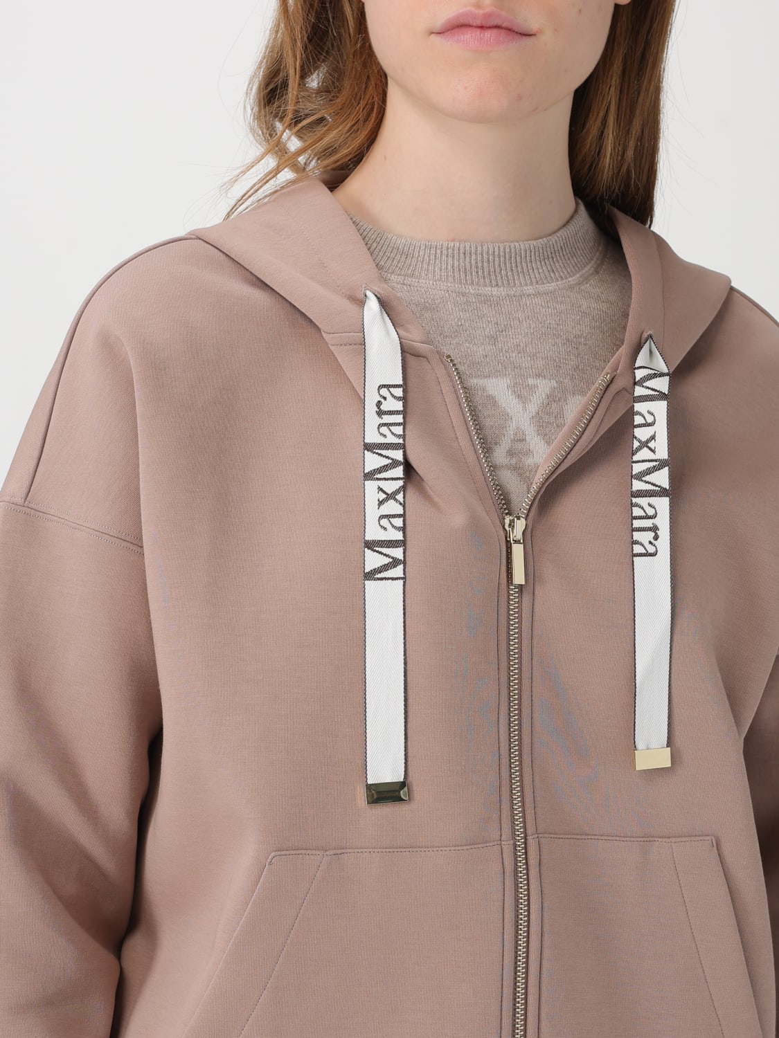 'S MAX MARA SWEAT-SHIRT: Pull femme 's Max Mara, Rose - Img 4