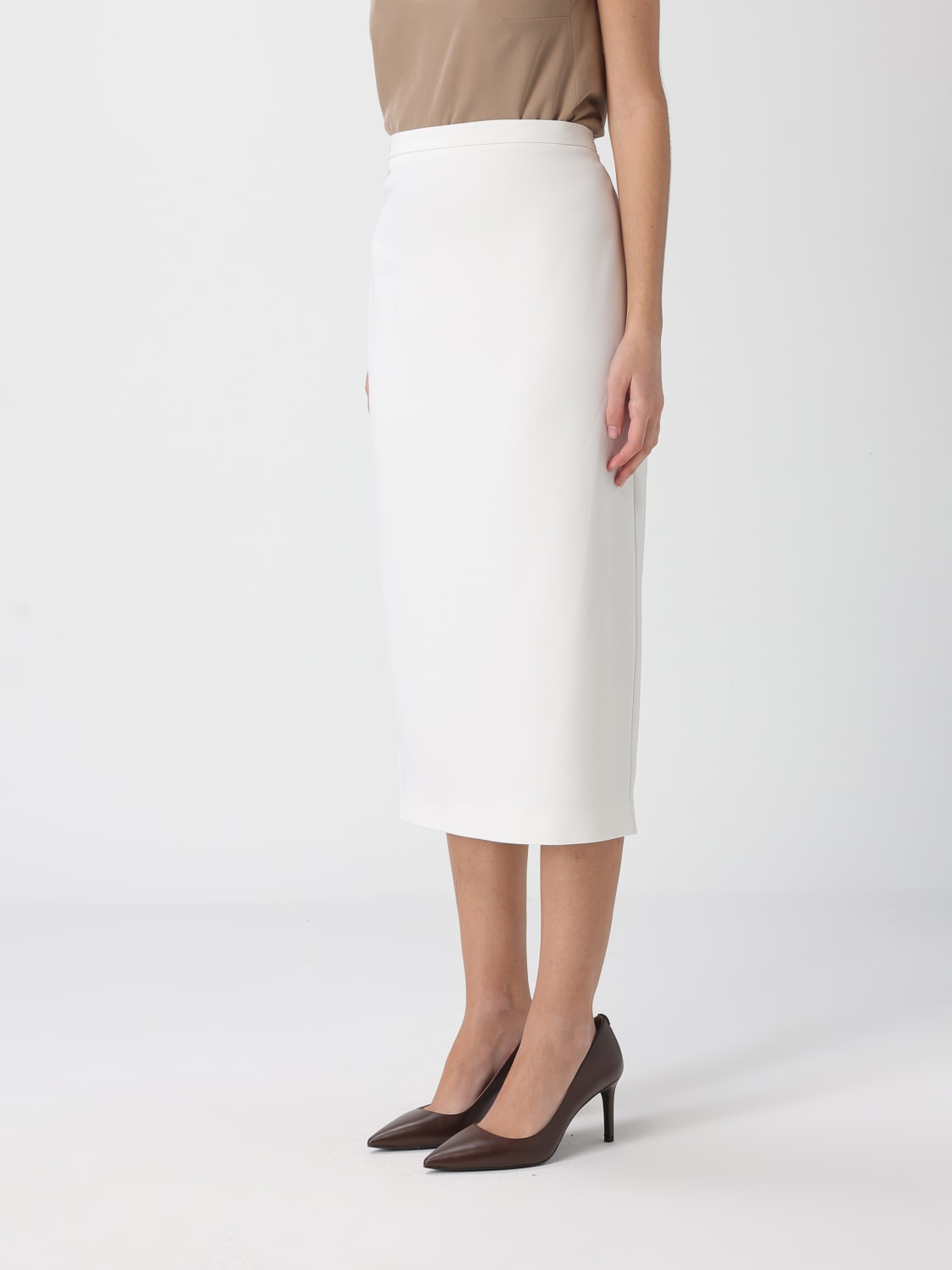 MAX MARA FALDA: Falda mujer Max Mara, Blanco - Img 4