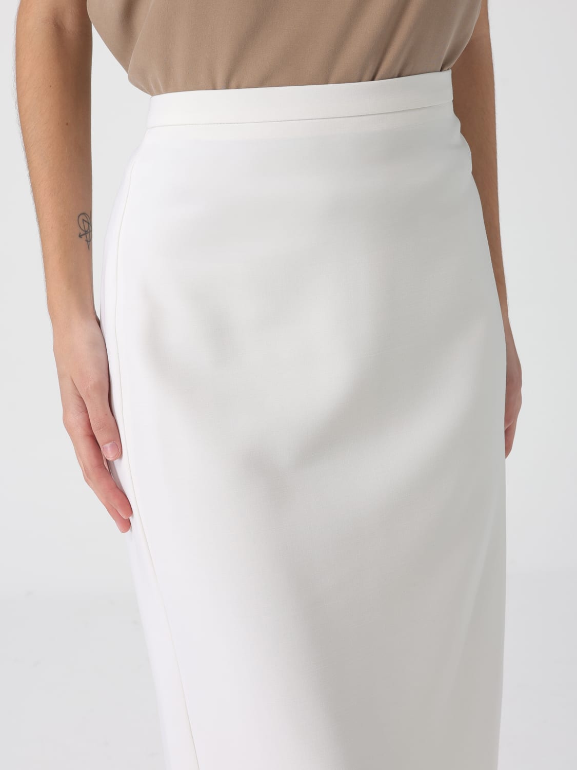 MAX MARA FALDA: Falda mujer Max Mara, Blanco - Img 5