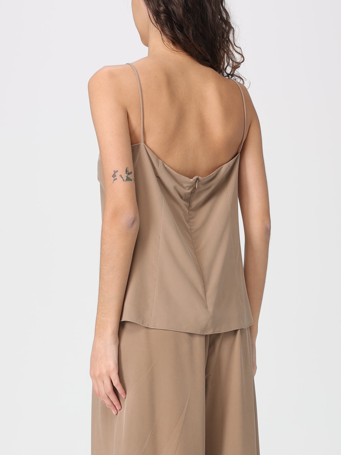 MAX MARA TOP: Top woman Max Mara, Brown - Img 3