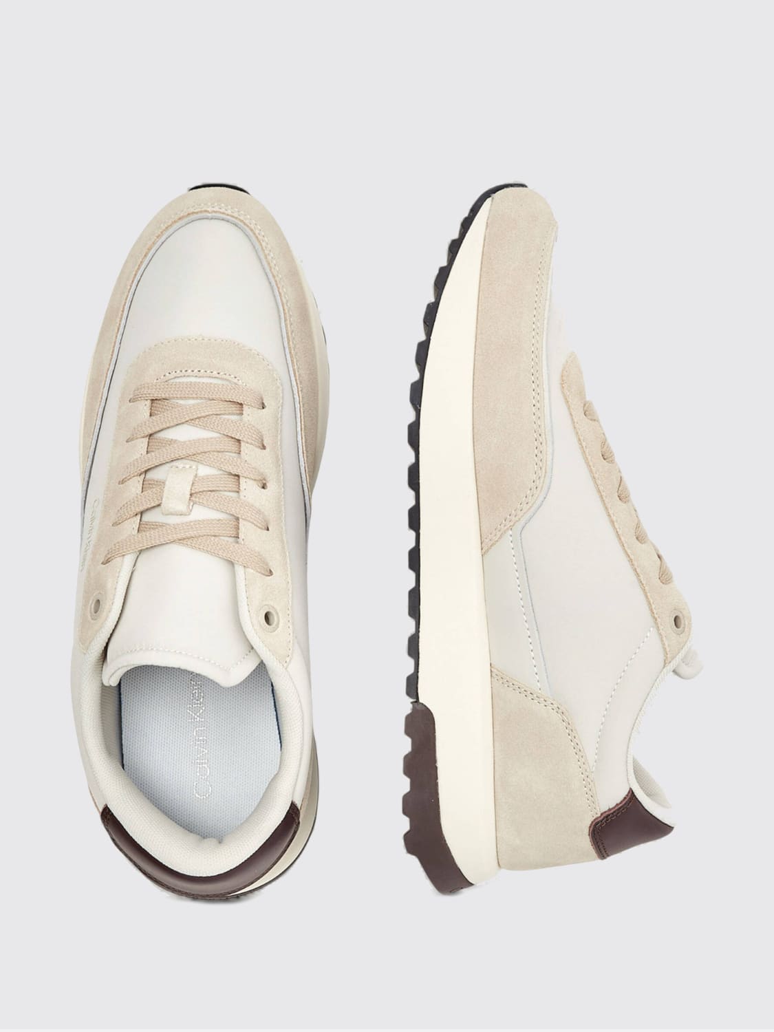 CALVIN KLEIN SNEAKERS: Sneakers men Calvin Klein, Beige - Img 3