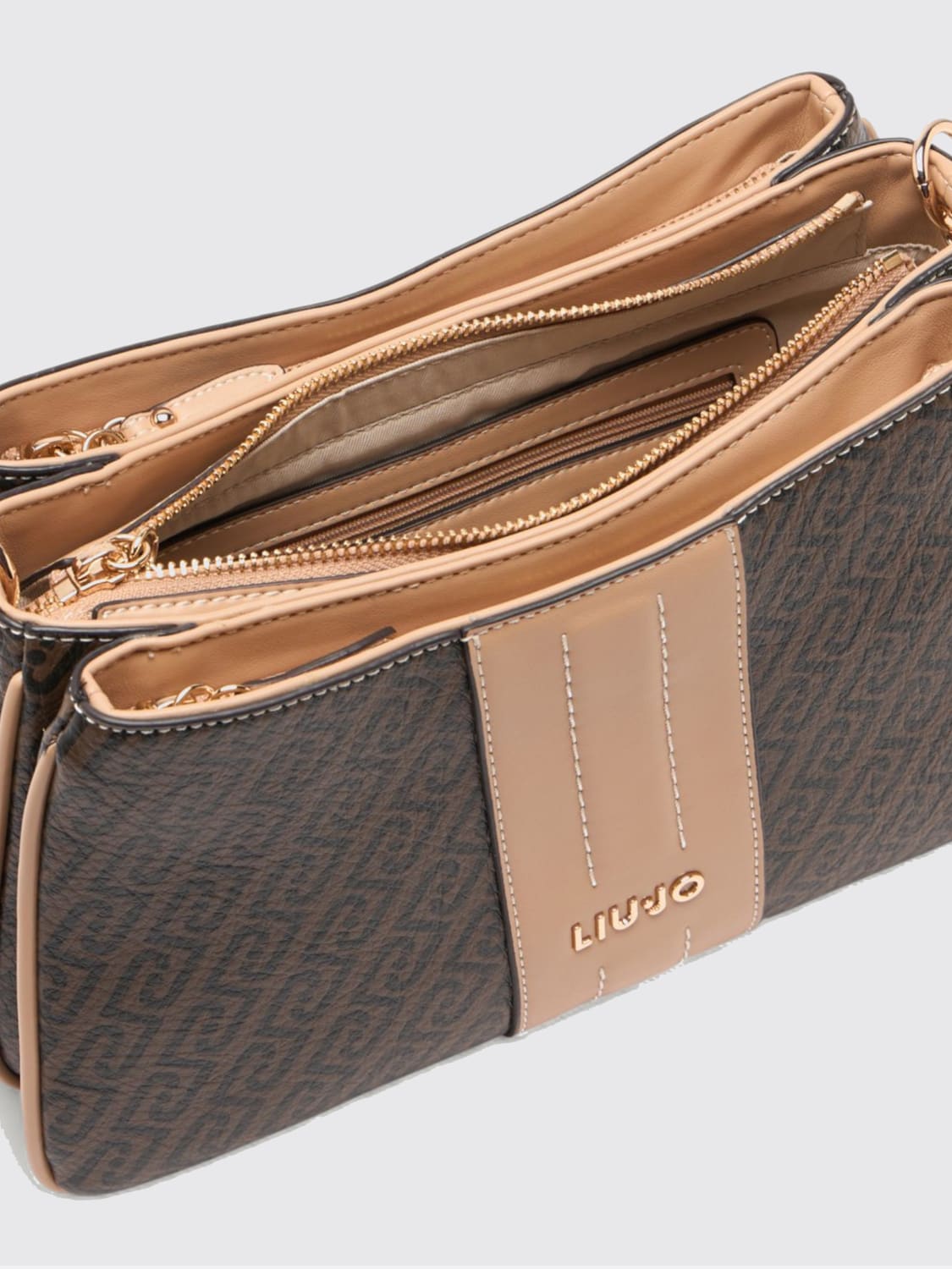 LIU JO MINI BAG: Mini bag woman Liu Jo, Brown - Img 4