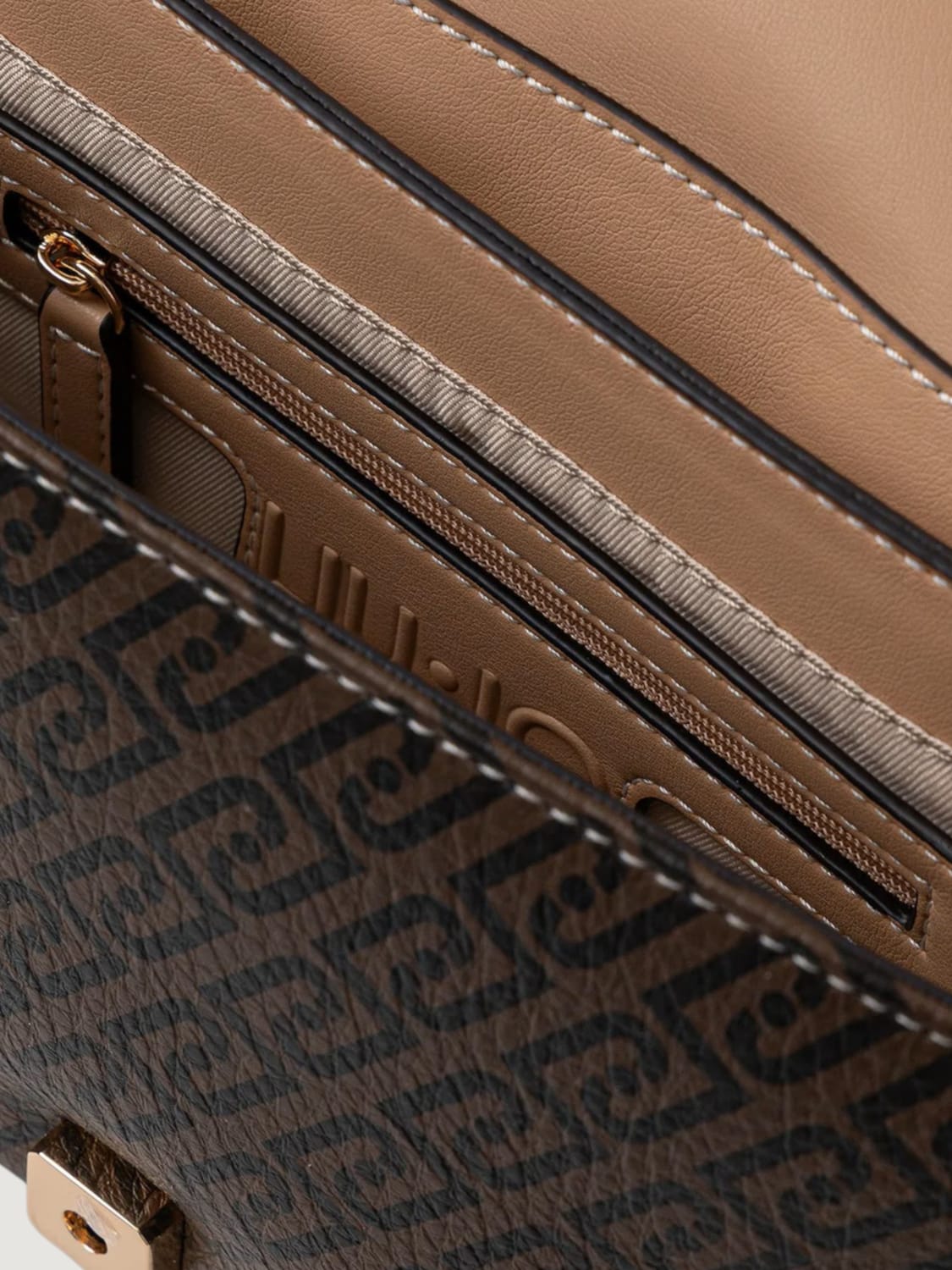 LIU JO BORSA A MANO: Borsa a mano donna Liu Jo, Marrone - Img 4