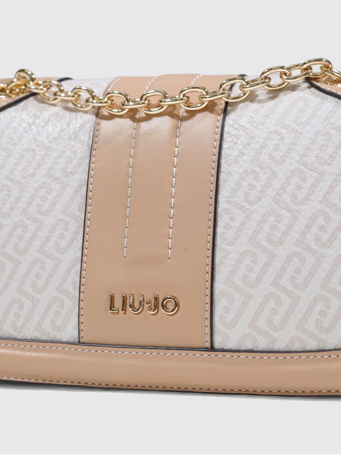 LIU JO BOLSO DE MANO: Bolso de mano mujer Liu Jo, Crema - Img 4
